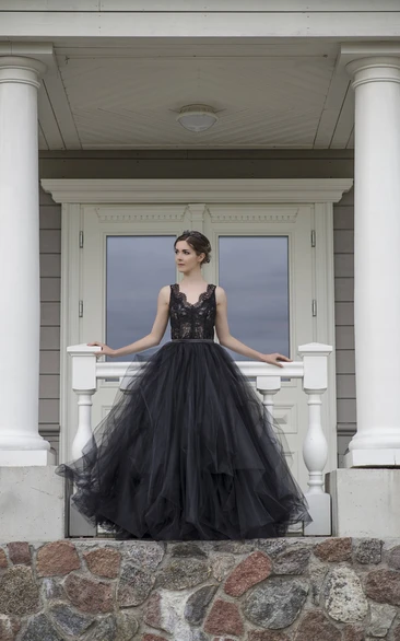 Black wedding dress |Ellen Bridals