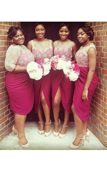 Plus Size Bridesmaid Dresses Oversize Bridesmaid Gowns Ellenbridals